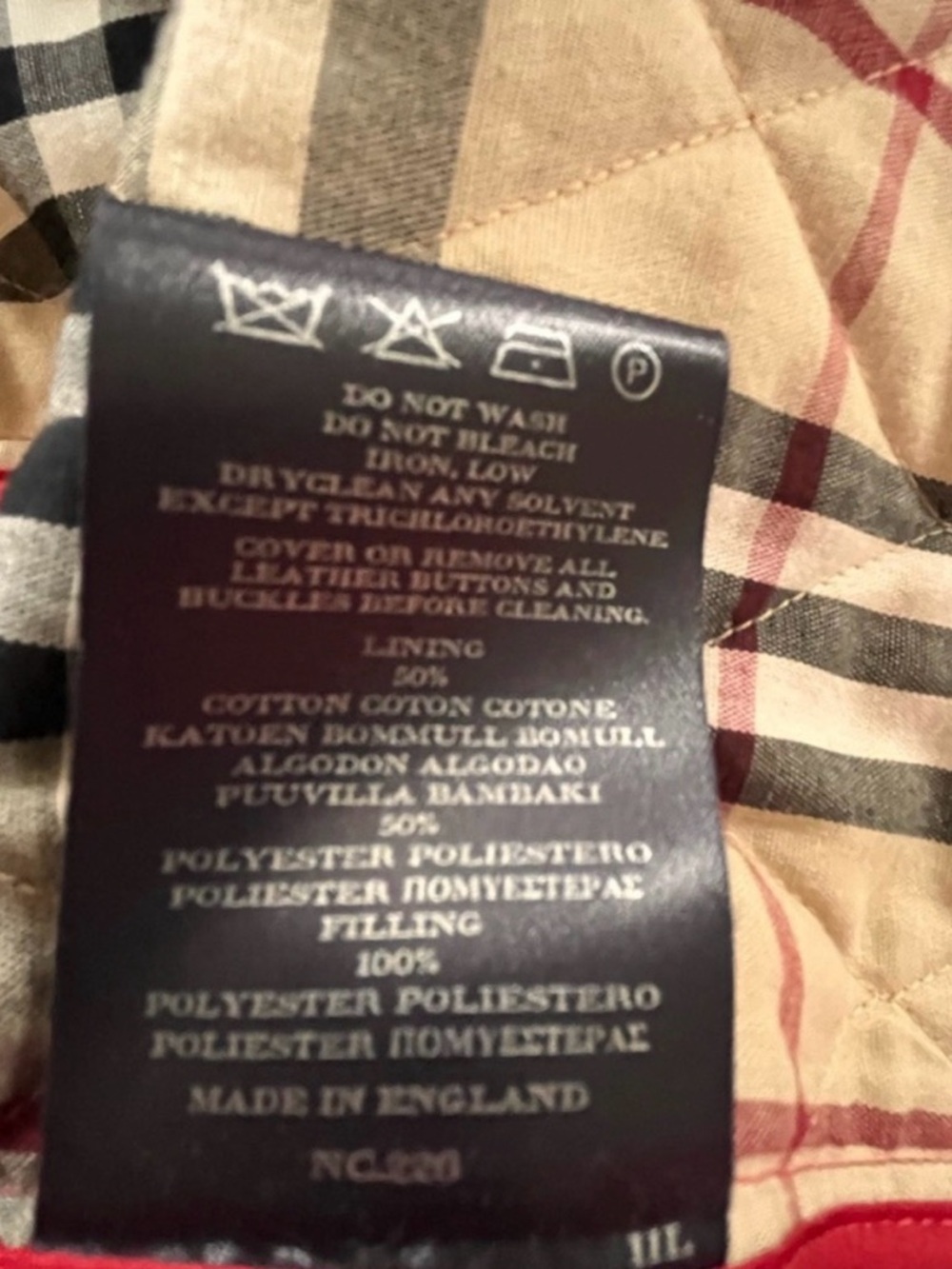 Vintage Burberry Jacket - Picture 9 of 9